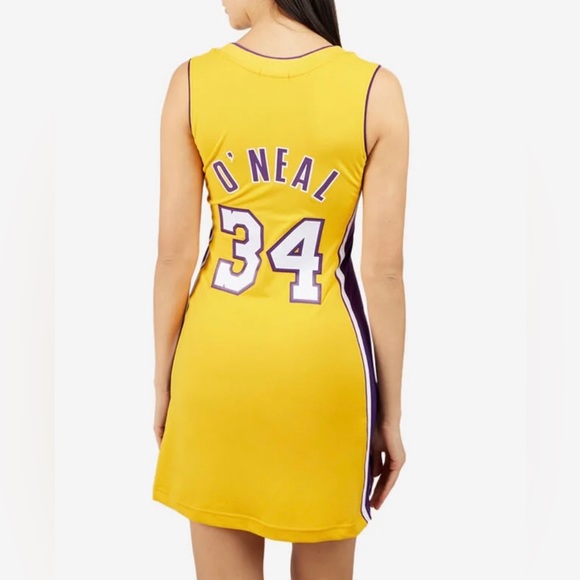 Mitchell NessLos Angeles Lakers Jersey Dress women size xs small medium L - Picture 3 of 8